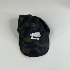 Roots Kida Camo Embroidered Gopher‎ Hat Size 12-24 Months